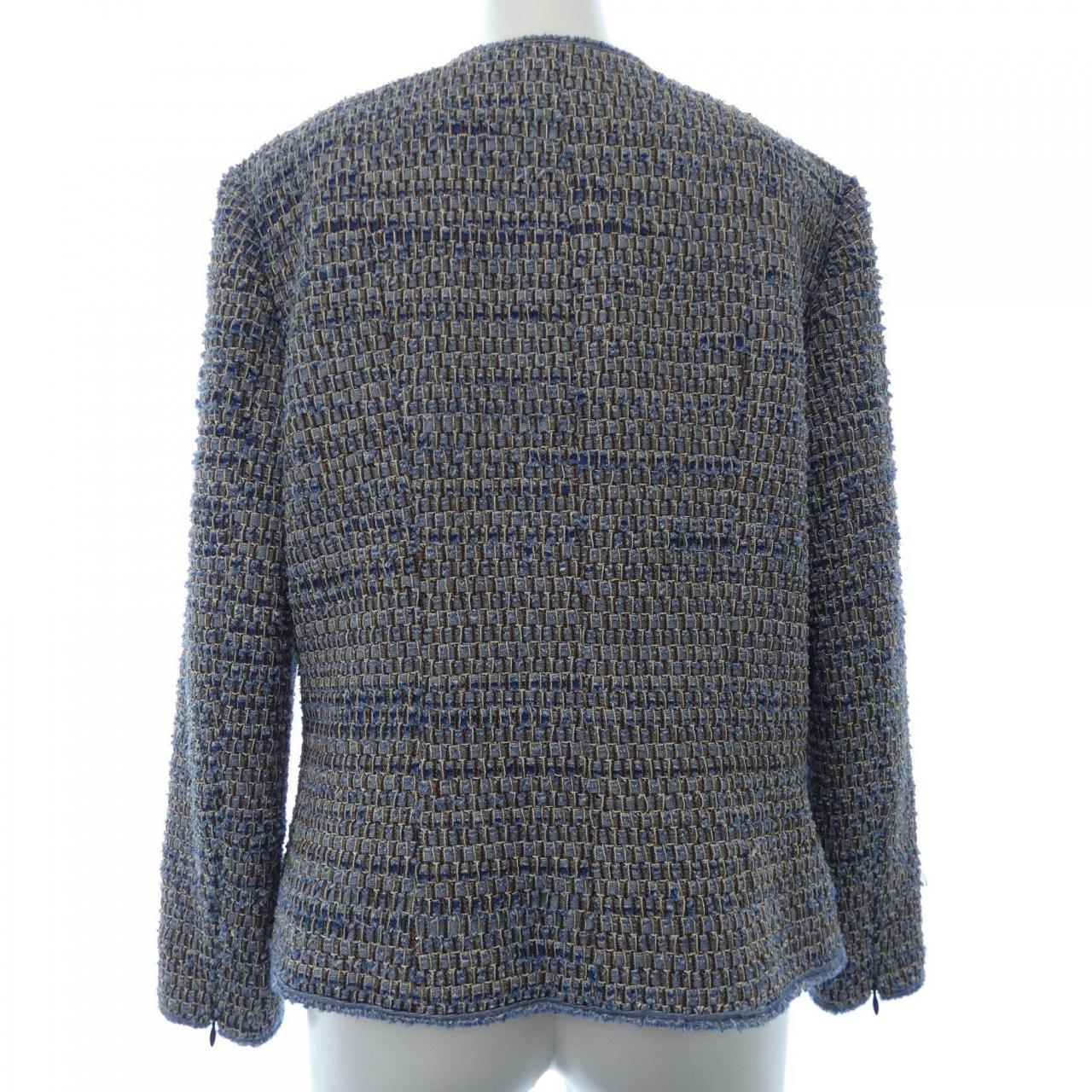 [vintage] CHANEL collarless jacket