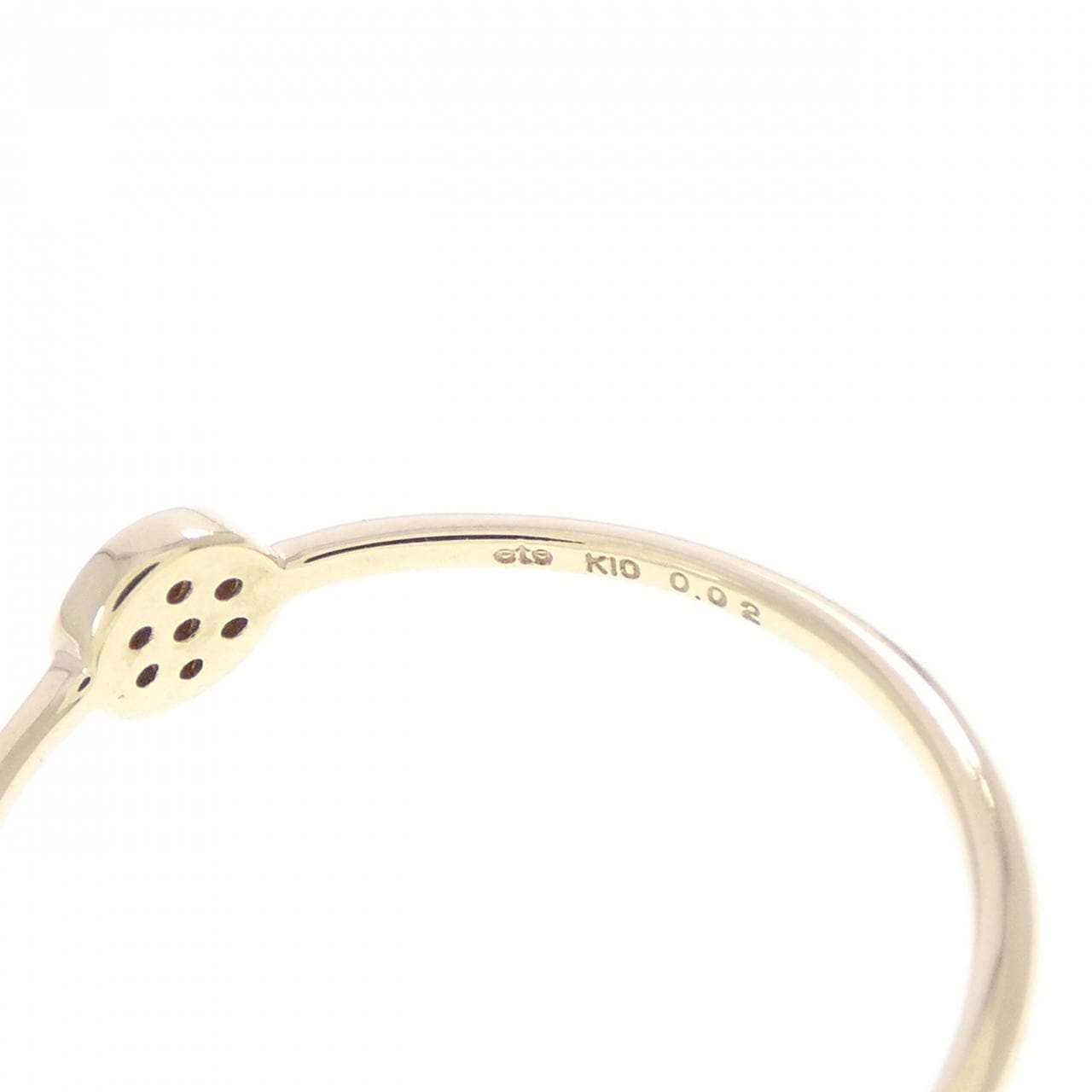 エテ ダイヤモンド リング 0.02CT