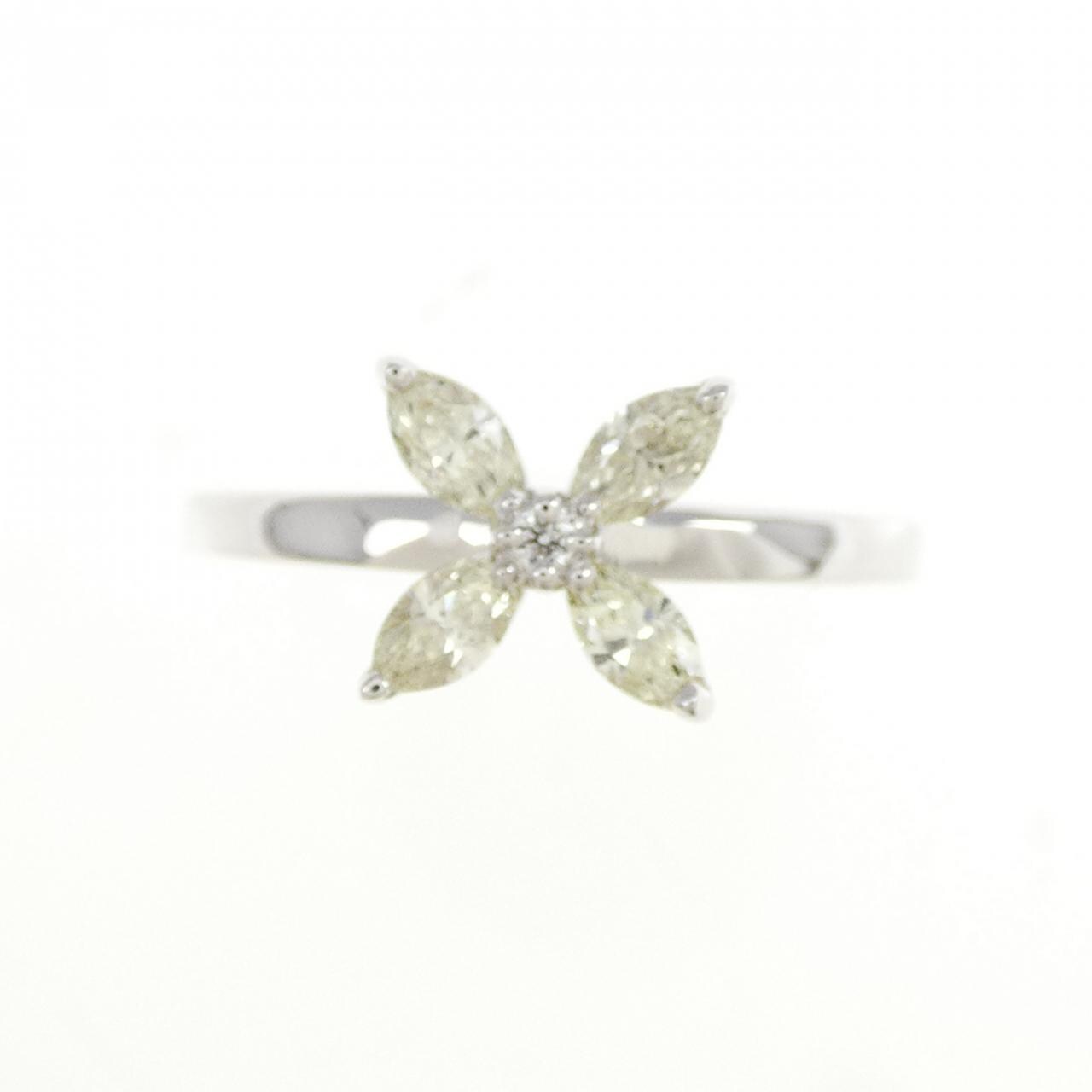 K18WG ダイヤモンド リング 0.01CT