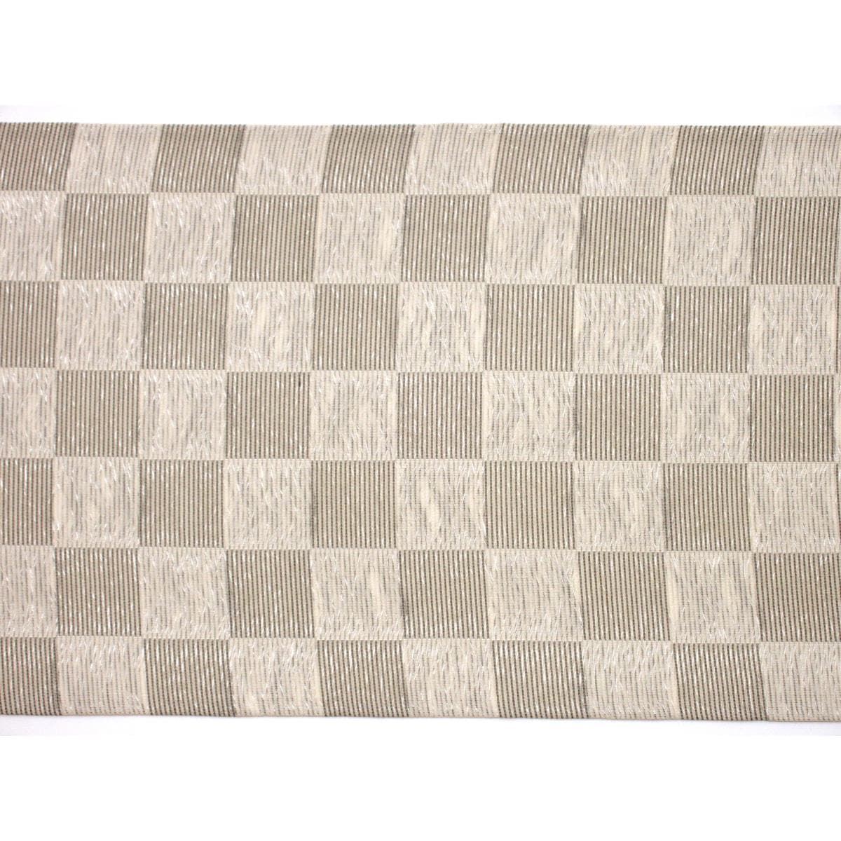 夏袋帯　絽織　全通柄