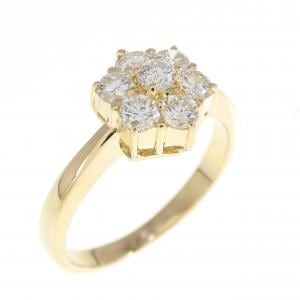 K18YG ダイヤモンド リング 0.36CT