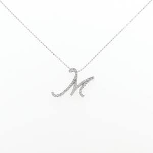 セイレーン　アズーロ イニシャル ネックレス 0.21CT
