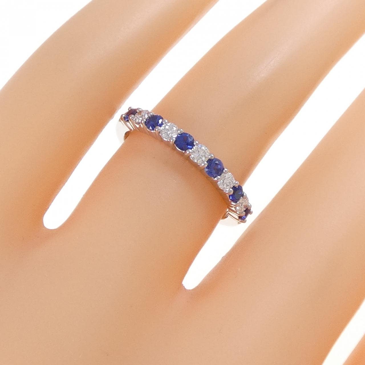 ミキモト サファイヤ リング 0.30CT