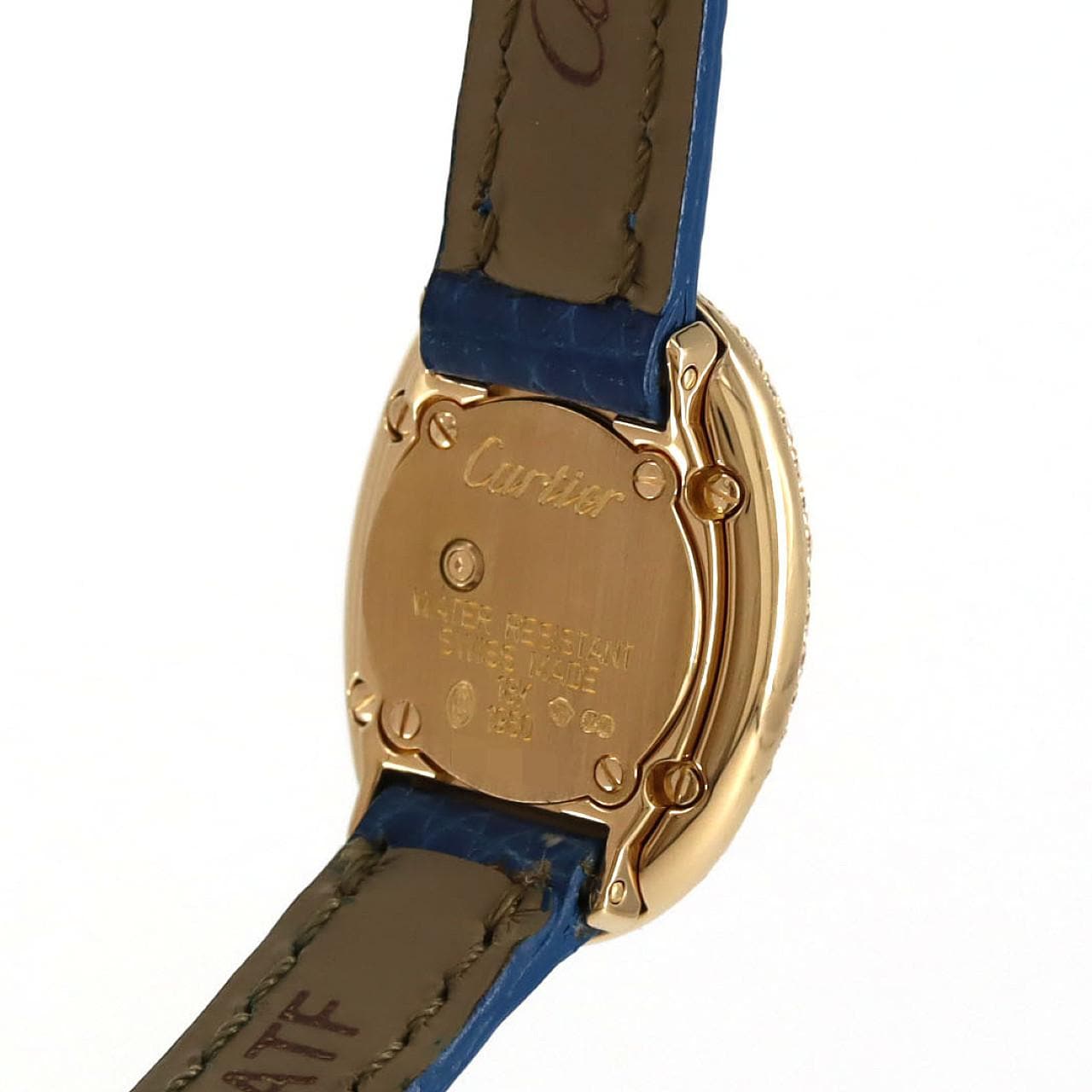 カルティエ ミニベニュワール YG/3D WB504851 YG クォーツ