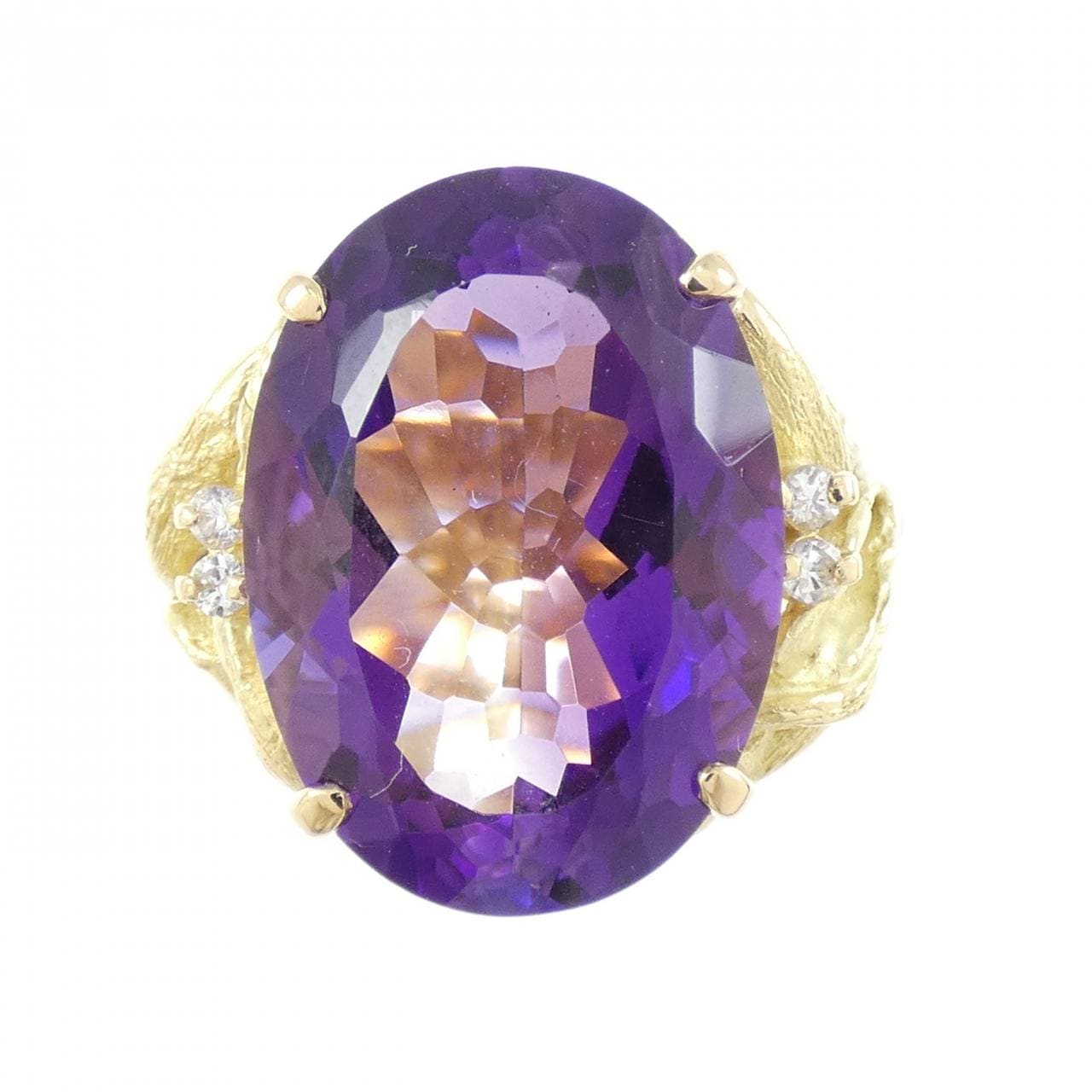 K18YG アメジスト リング