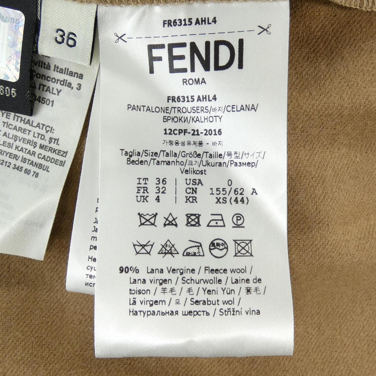 フェンディ FENDI FR6315 AHL4 パンツ