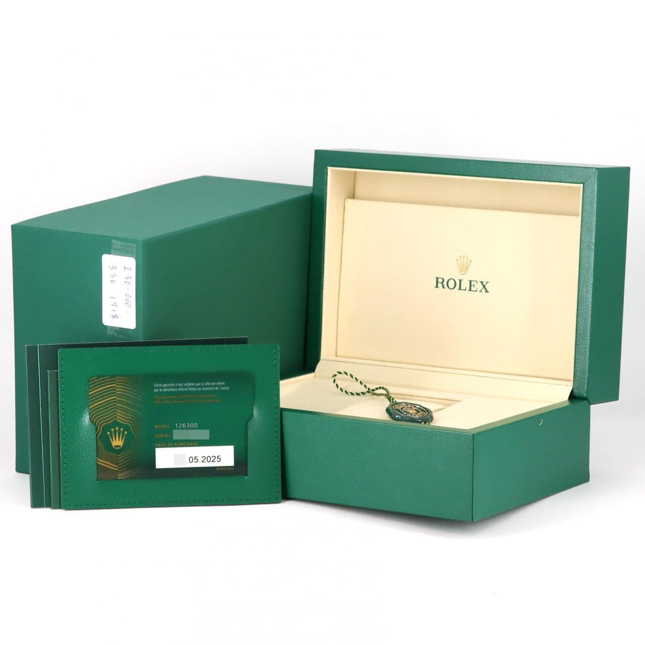 ロレックス デイトジャスト 126300･5 SS 自動巻 ランダム番