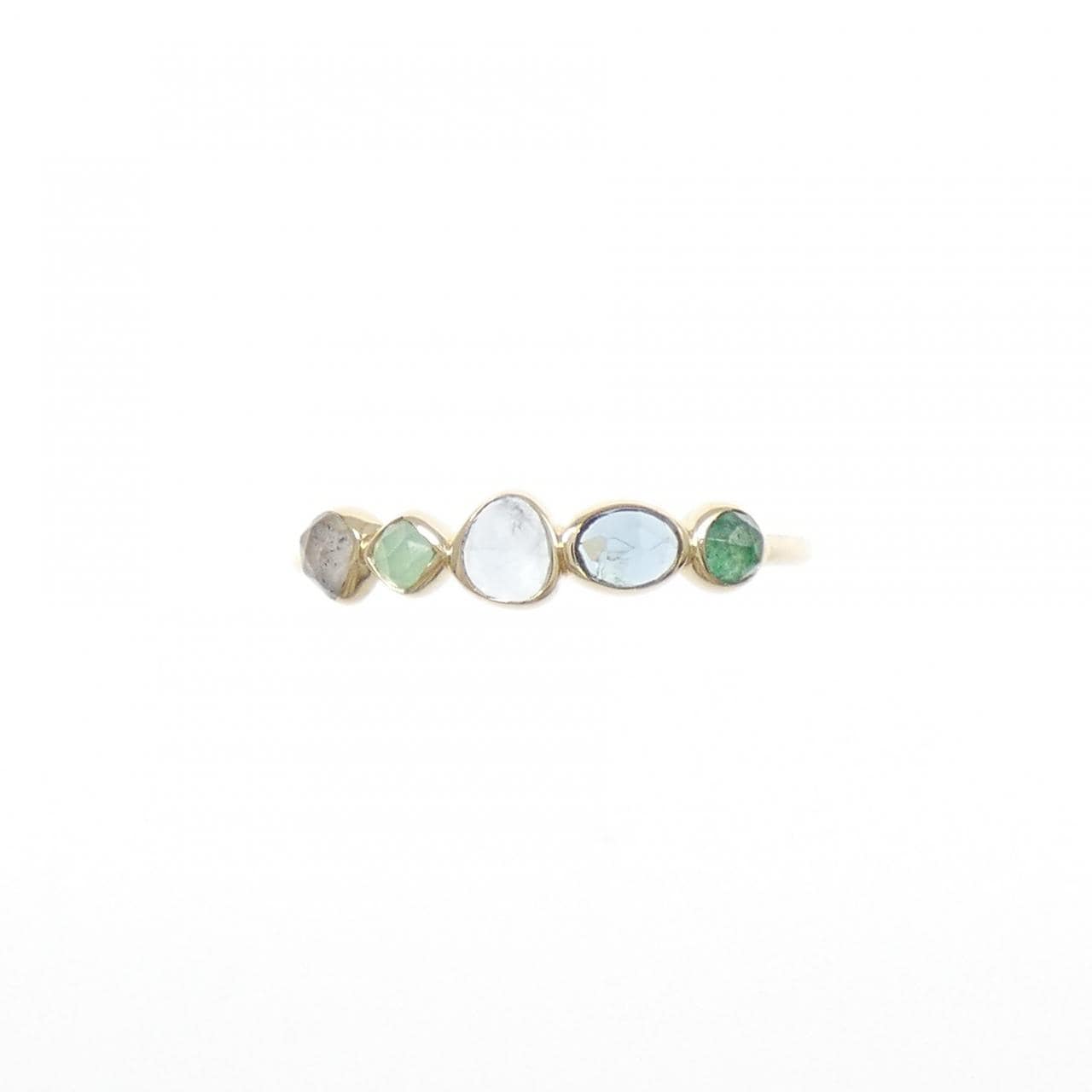 アガット カラーストーン リング