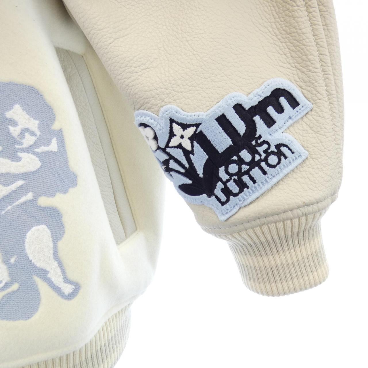 ルイヴィトン LOUIS VUITTON マルチパッチミックスドレザーバーシティブルゾン HNL91EMJY スタジャン