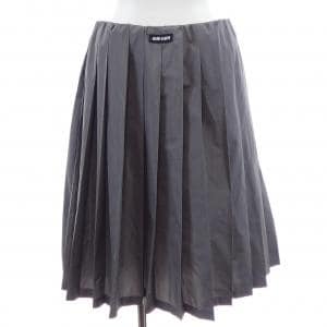 ミュウミュウ MIU MIU テクニカルシルク スカート MIU MIUロゴ MG2467 SOOO 121G スカート