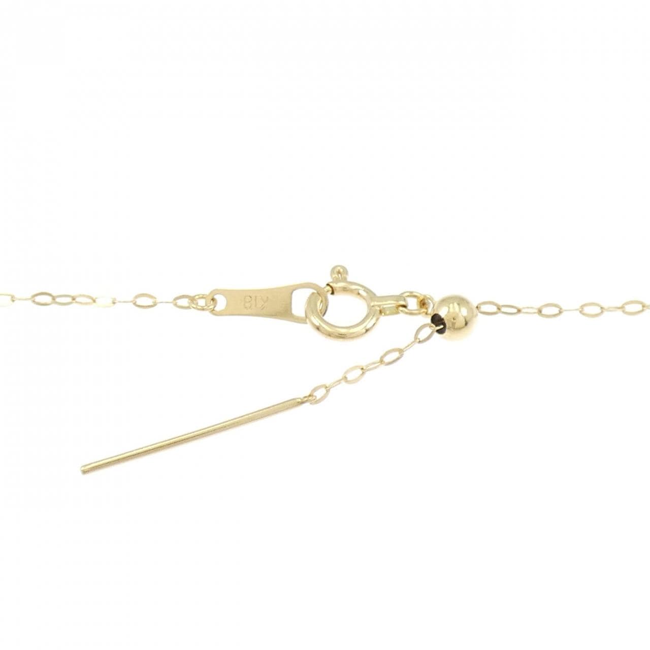 K18YG chain necklace