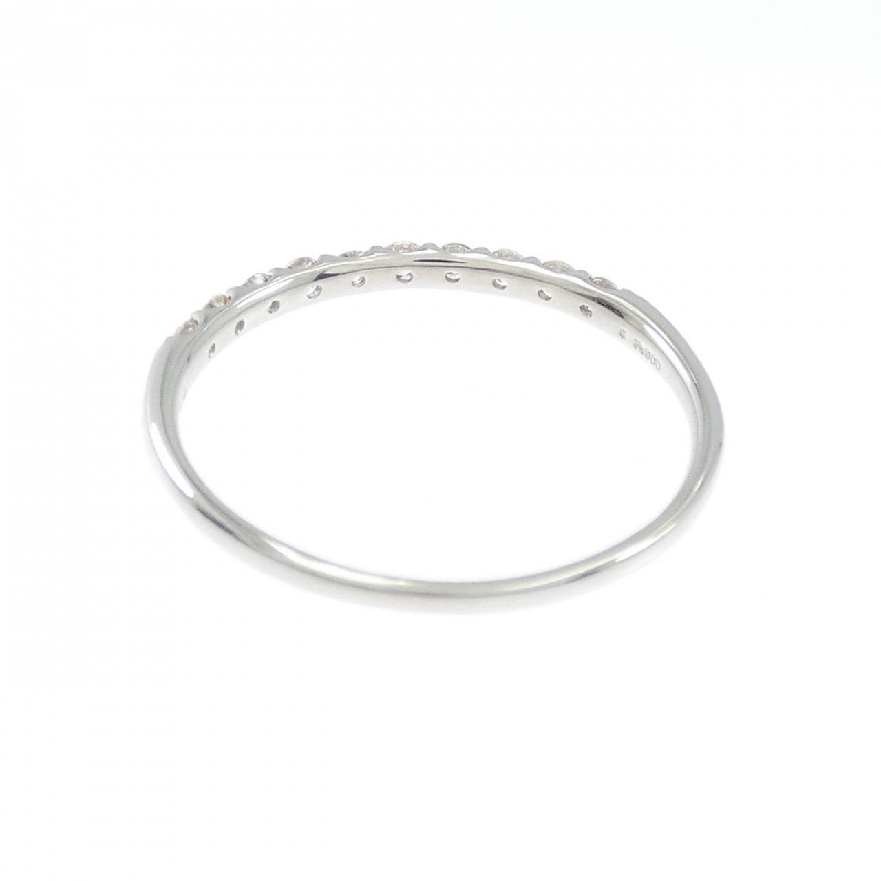 PT900 ハーフエタニティ ダイヤモンド リング 0.30CT