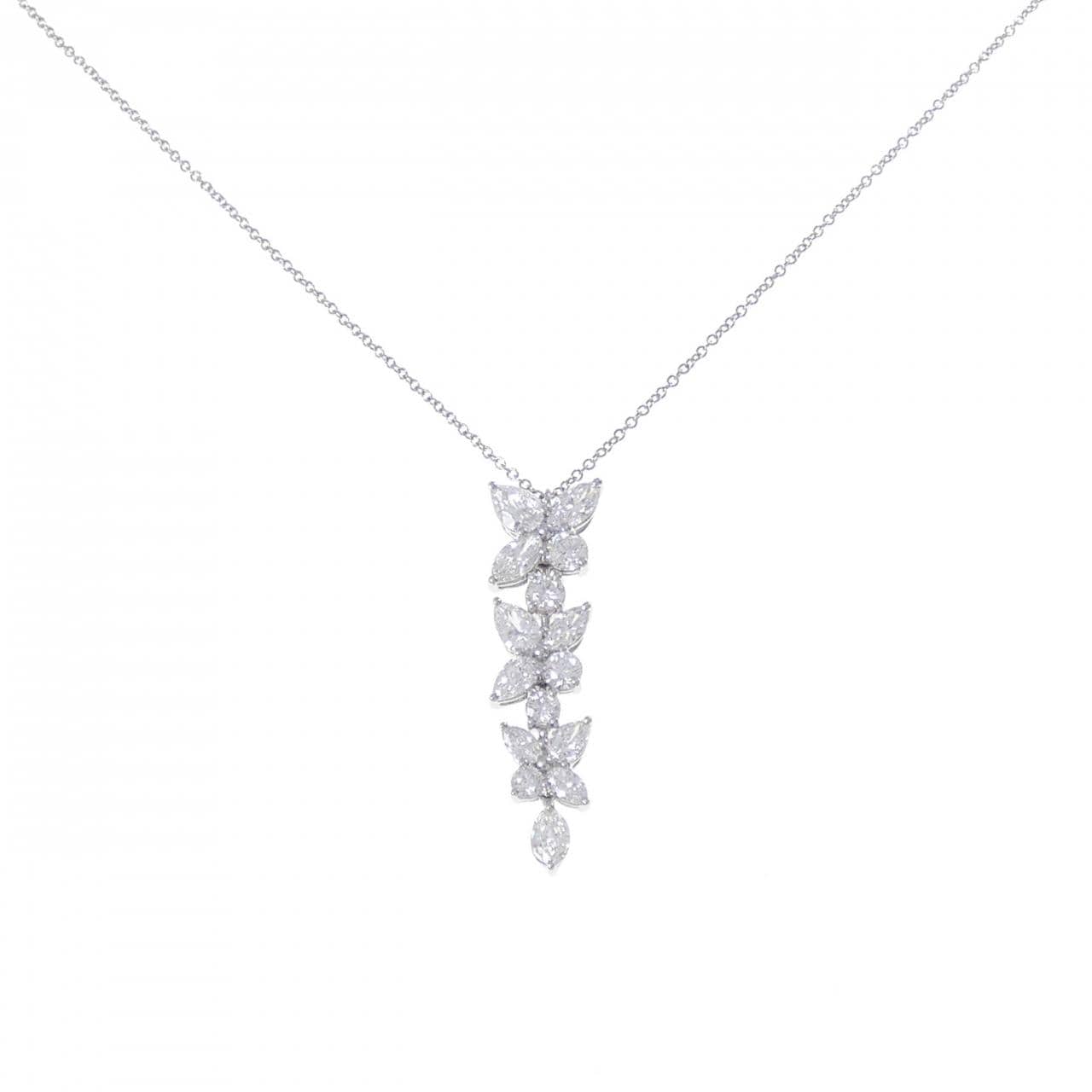 ティファニー ビクトリア ミックス クラスター ドロップ ネックレス