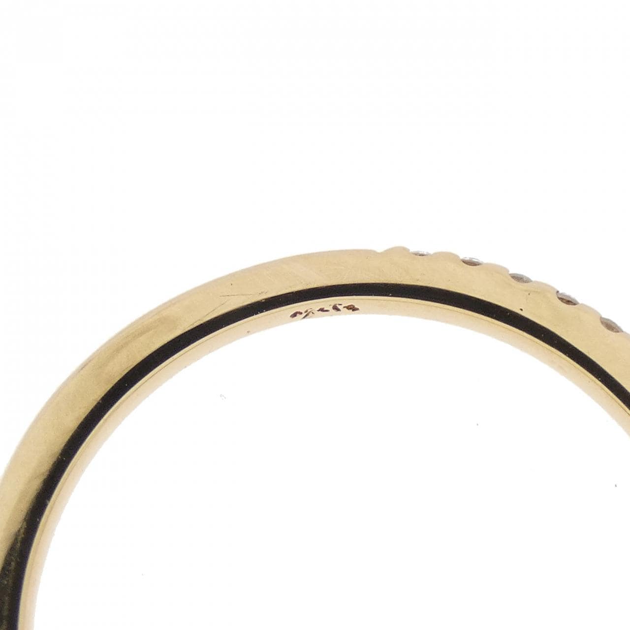 アガット ダイヤモンド ピンキーリング 0.05CT