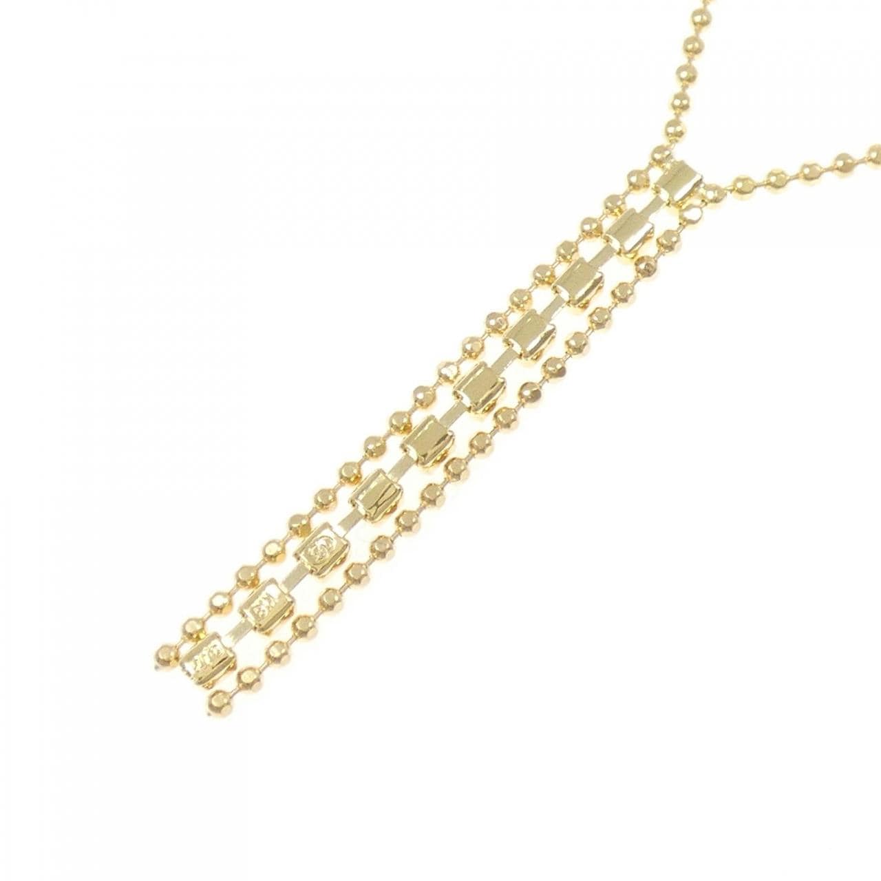 K18YG ダイヤモンド ネックレス 0.17CT