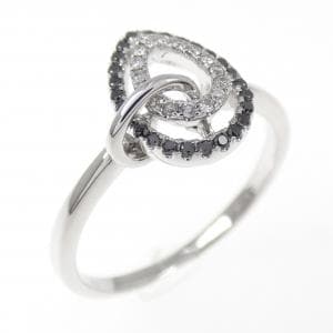 K18WG ダイヤモンド リング 0.13CT