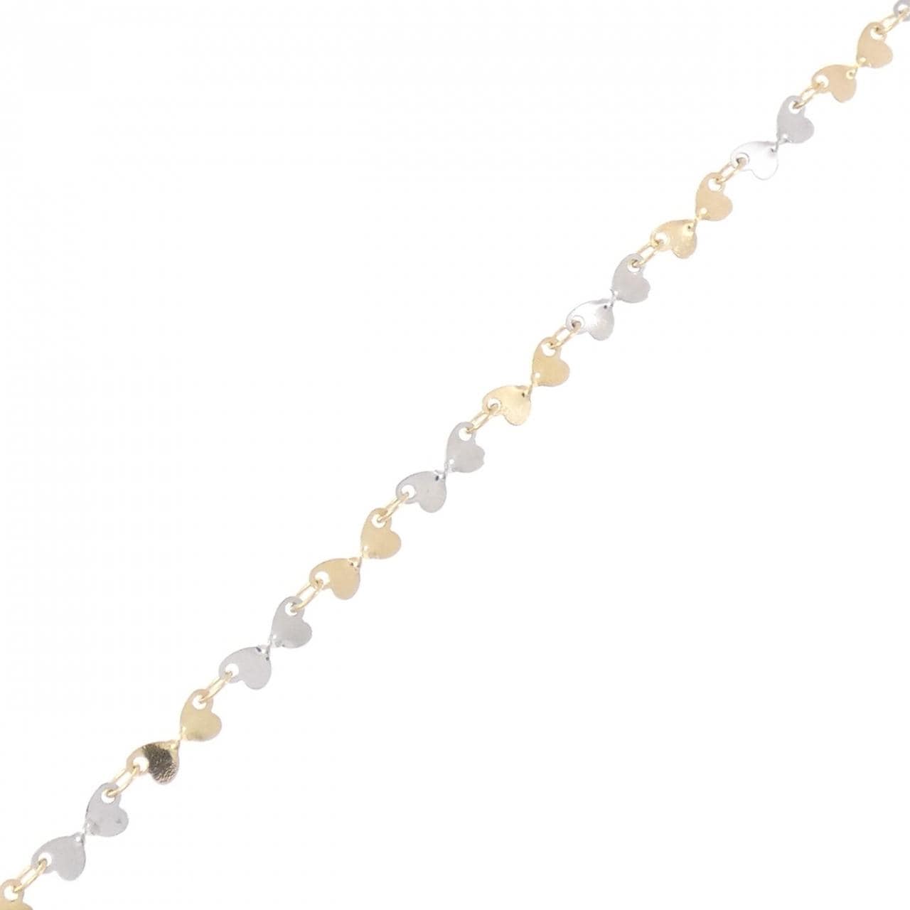 K18YG/PT850 ブレスレット