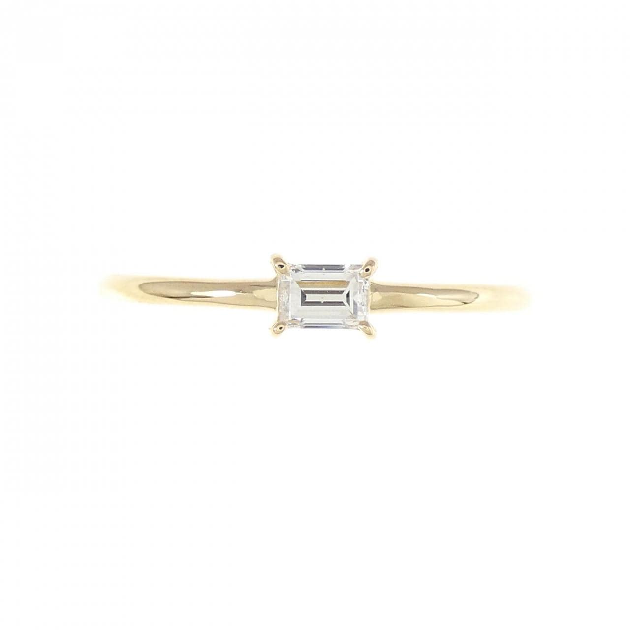 [Remake] K18YG Diamond ring 0.15CT