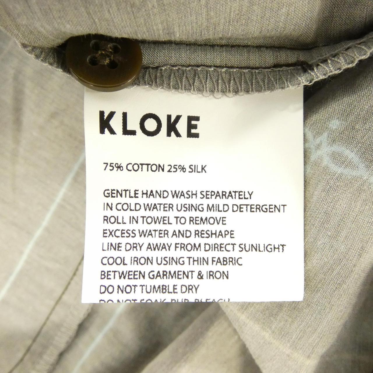 クローク KLOKE S／Sシャツ