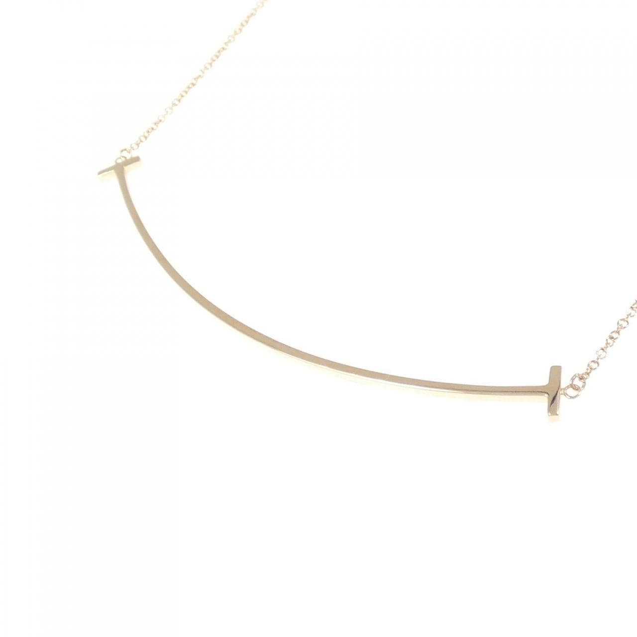 ティファニー Tスマイル ラージ ネックレス