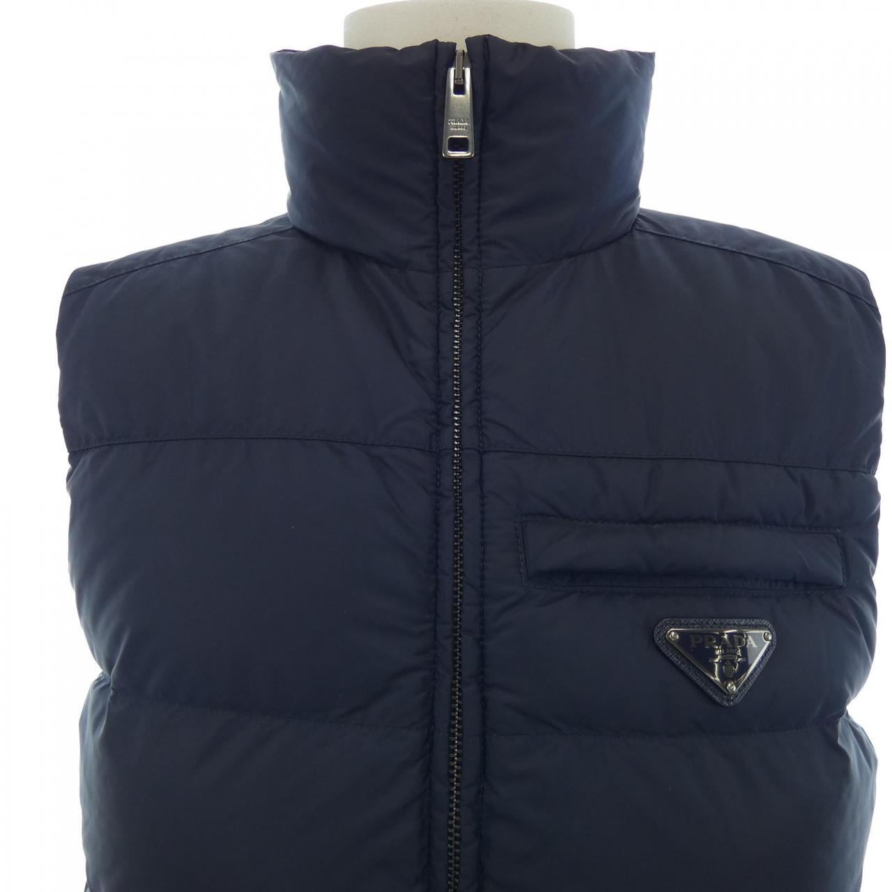 プラダ PRADA トライアングルロゴ SGJ191 R132 Q04 ダウンベスト
