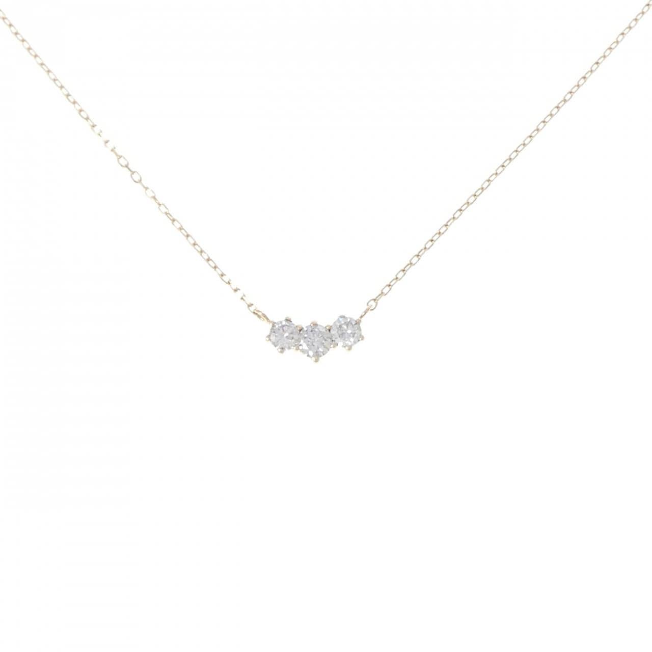 K10YG ダイヤモンド ネックレス 0.20CT