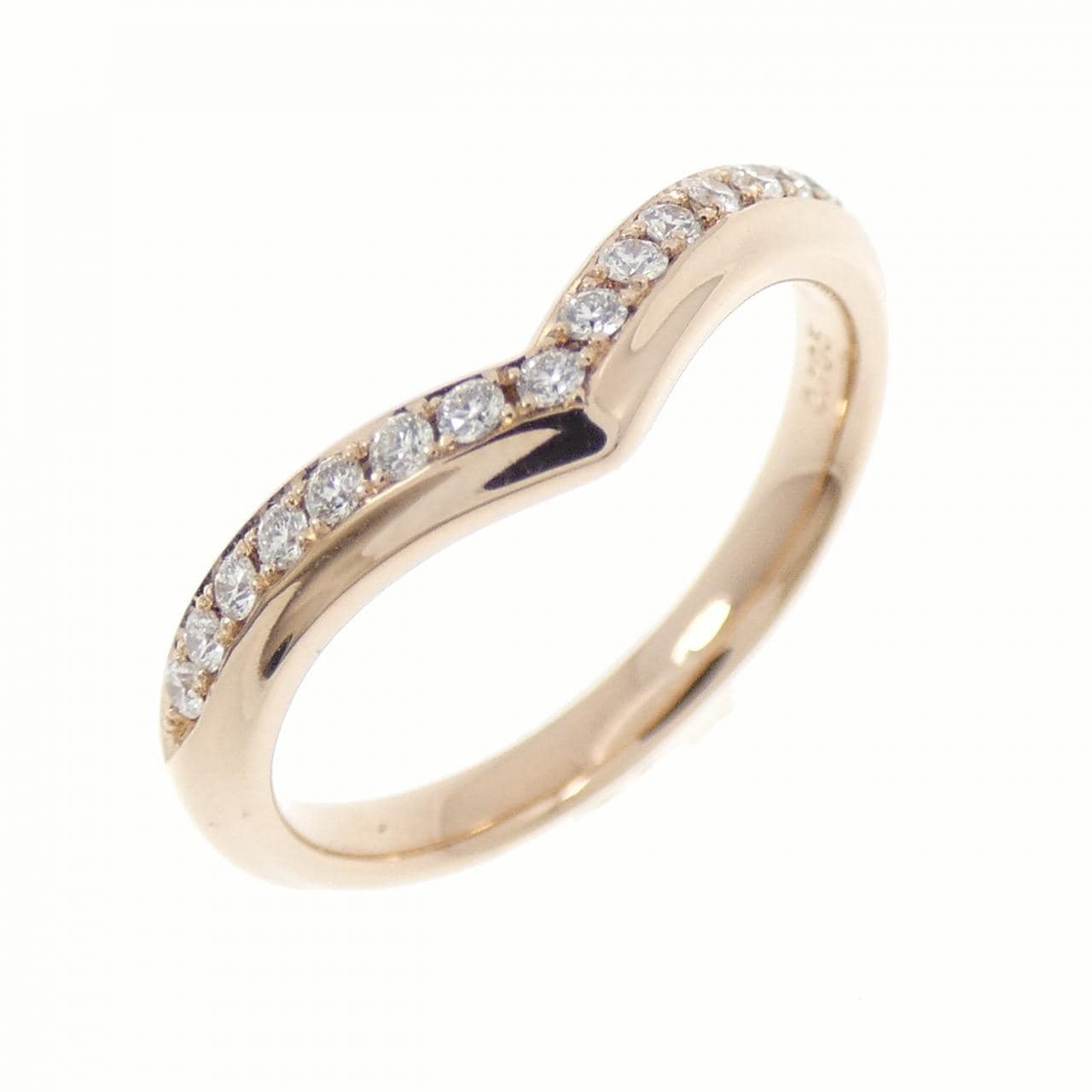 K18PG ダイヤモンド リング 0.105CT