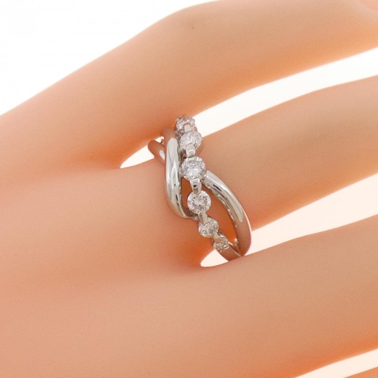 PT900 ダイヤモンド リング 0.50CT