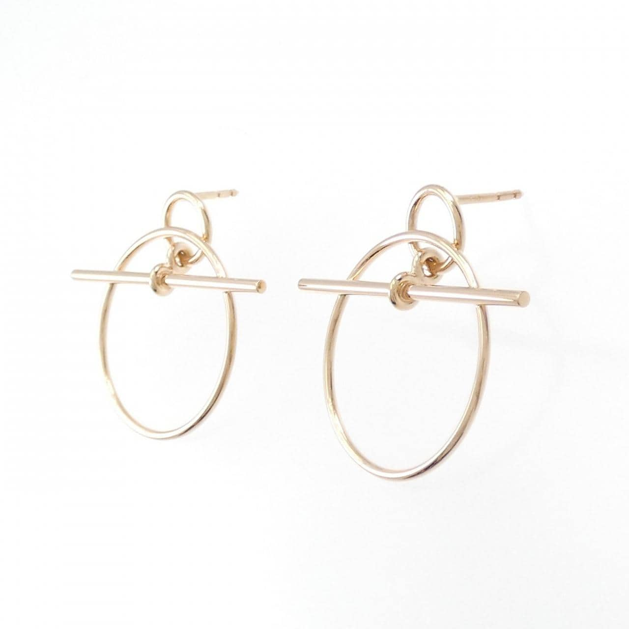 HERMES etchape earrings