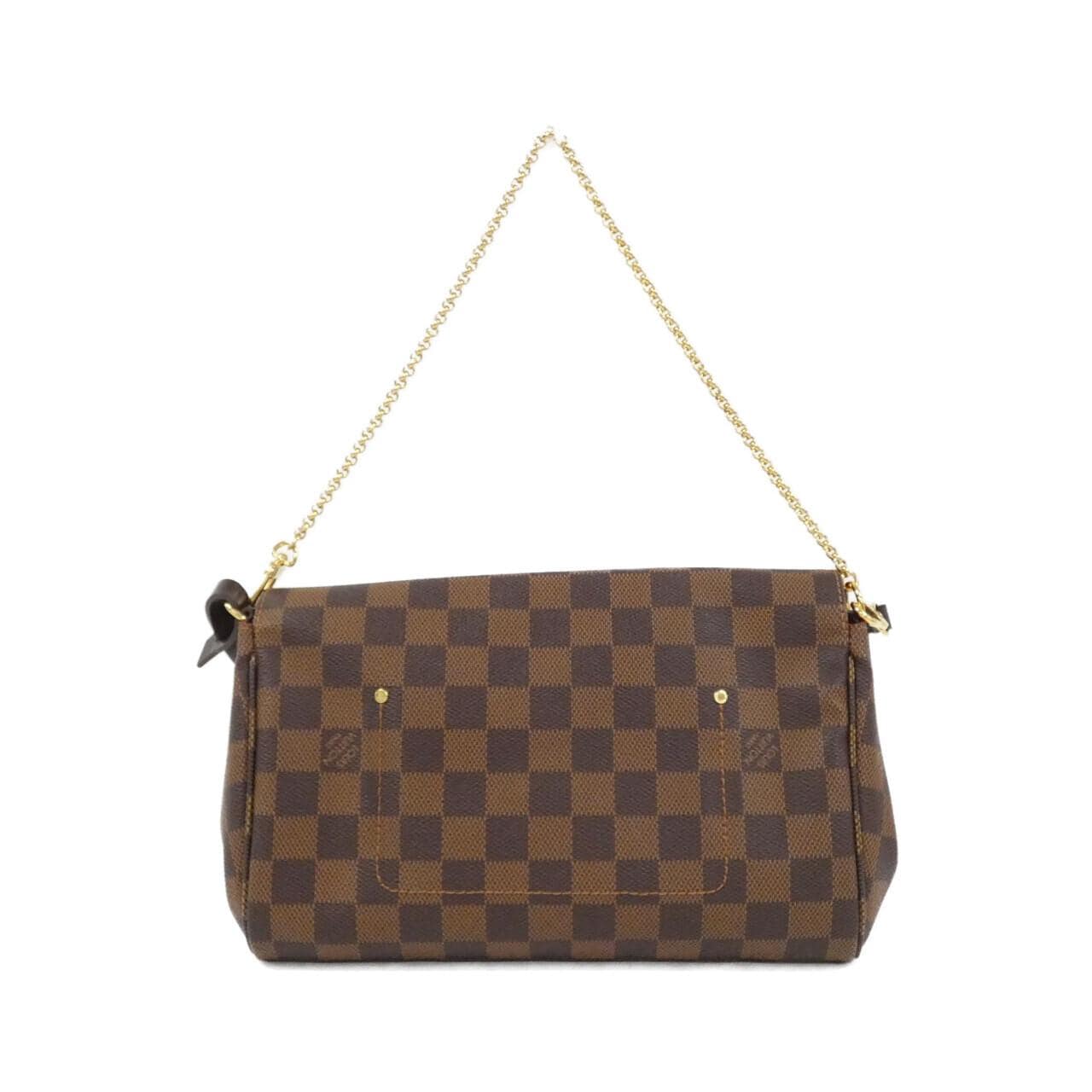 LOUIS VUITTON Damier Favorite MM N41129 Shoulder Bag