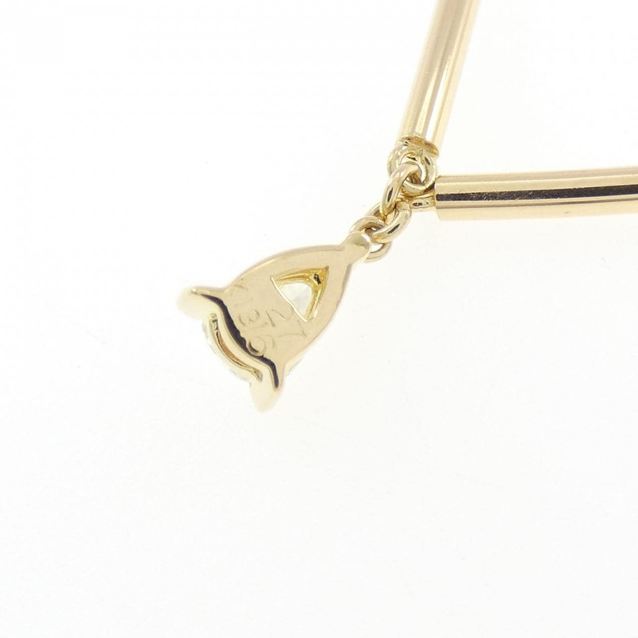 K18YG ダイヤモンド ネックレス 0.27CT
