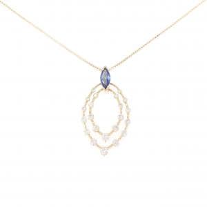 K18YG サファイヤ ネックレス 0.54CT
