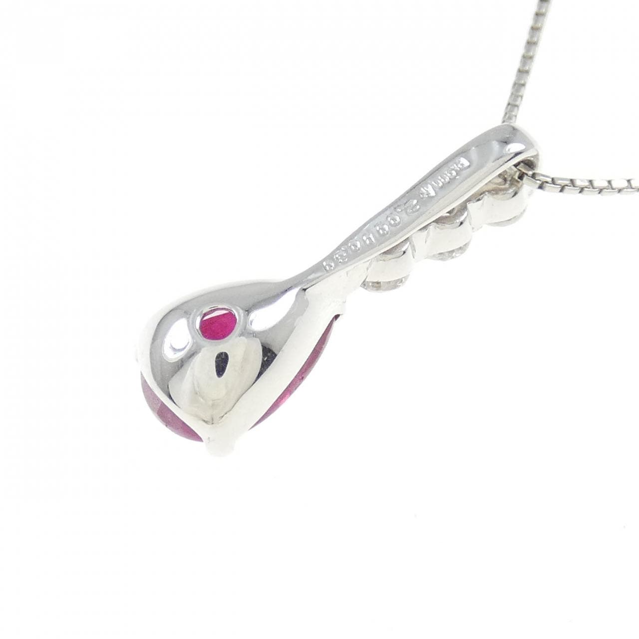 PT ルビー ネックレス 2.00CT