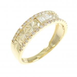 【新品】K18YG ダイヤモンド リング 0.25CT