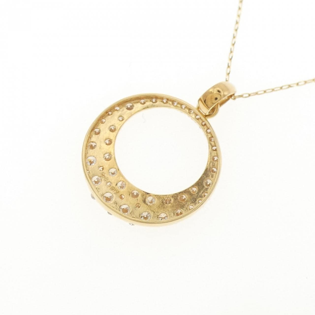 【新品】K18YG ダイヤモンド ネックレス 0.50CT