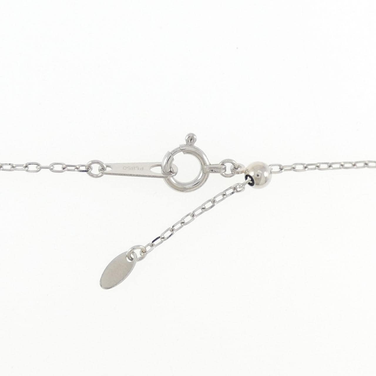 PT900/PT850 ソリティア ダイヤモンド ネックレス 1.019CT