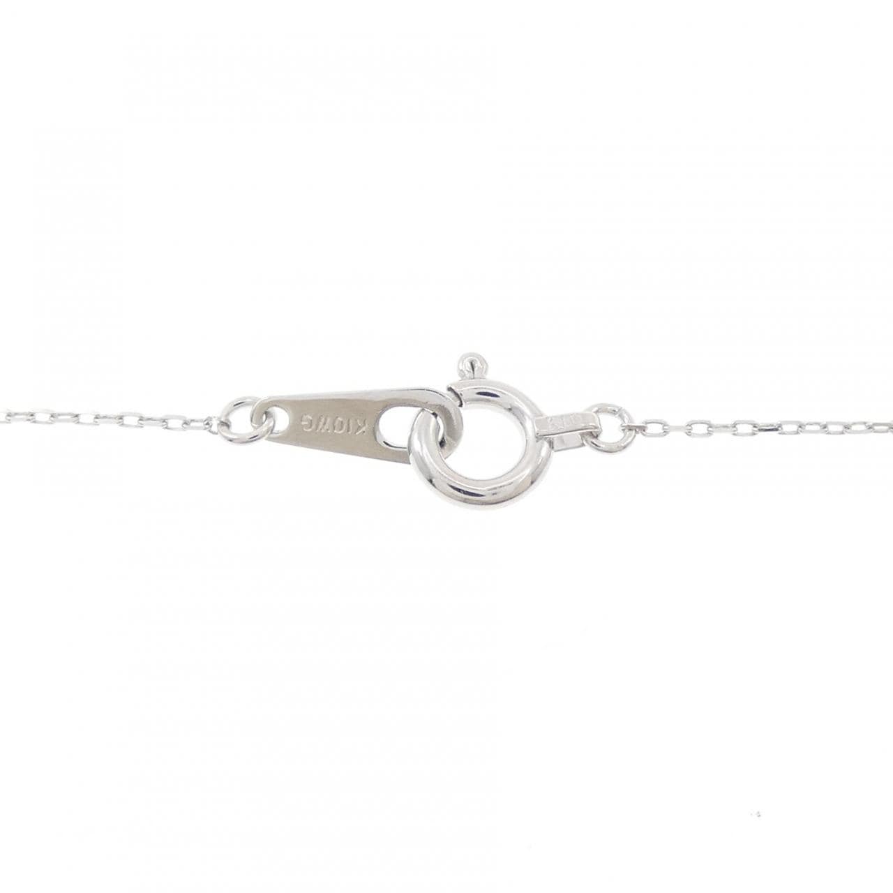 K10WG ダイヤモンド ネックレス 0.05CT