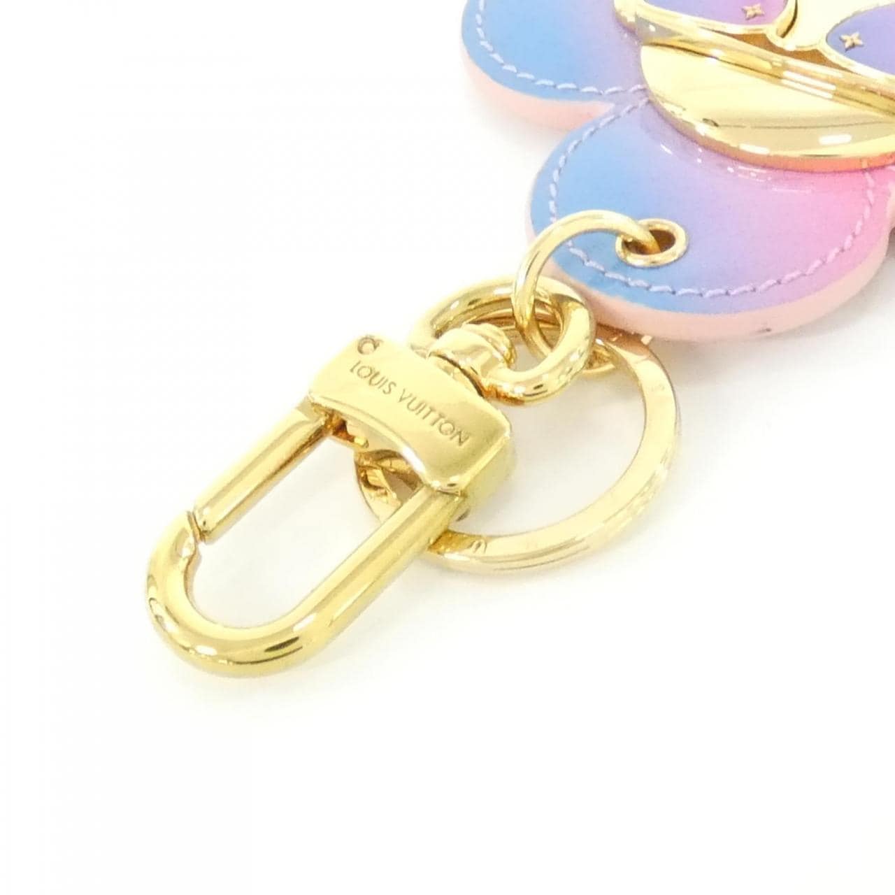 ルイヴィトン ポルト クレ ヴィヴィエンヌ ヘッド グリース M68458 キーリング