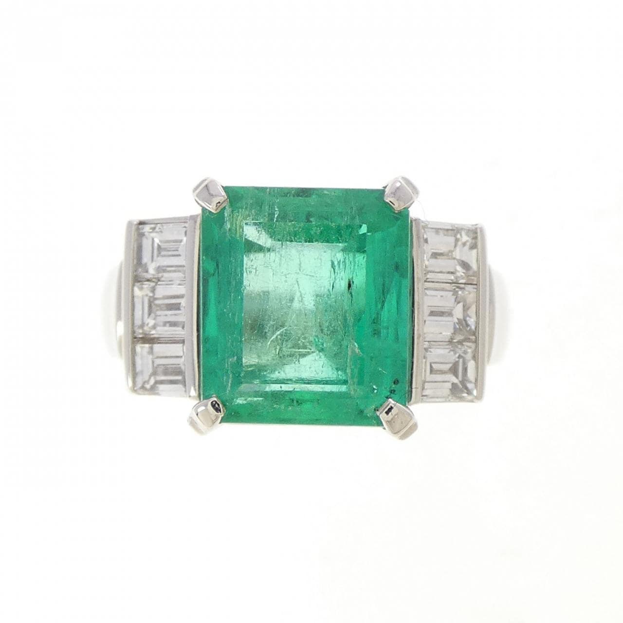 PT900 エメラルド リング 2.55CT