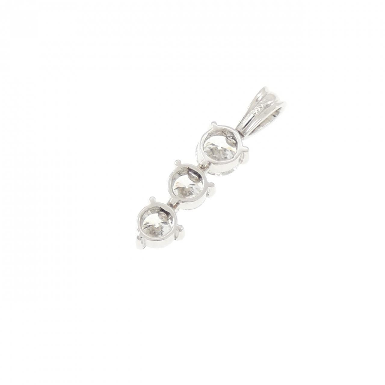 PT900 ダイヤモンド ペンダント 0.79CT