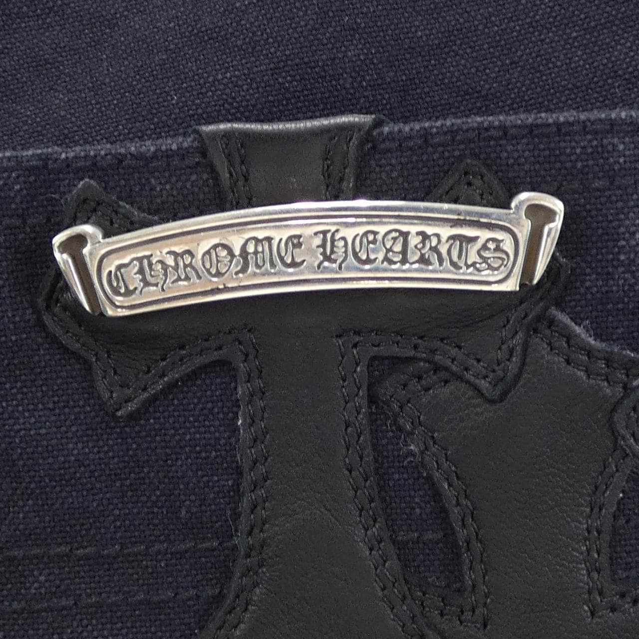 クロムハーツ CHROME HEARTS セメタリークロスパッチ ダブルニー 410180071******A80 ショートパンツ