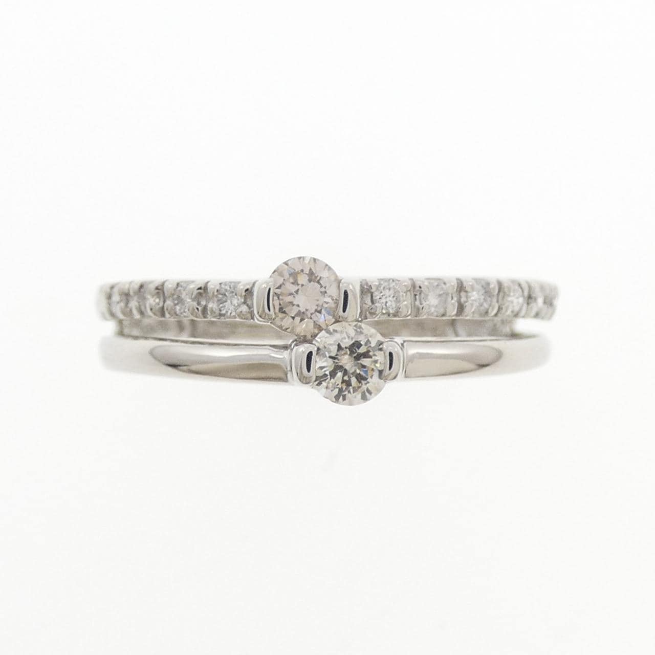 PT950 ダイヤモンド リング 0.30CT