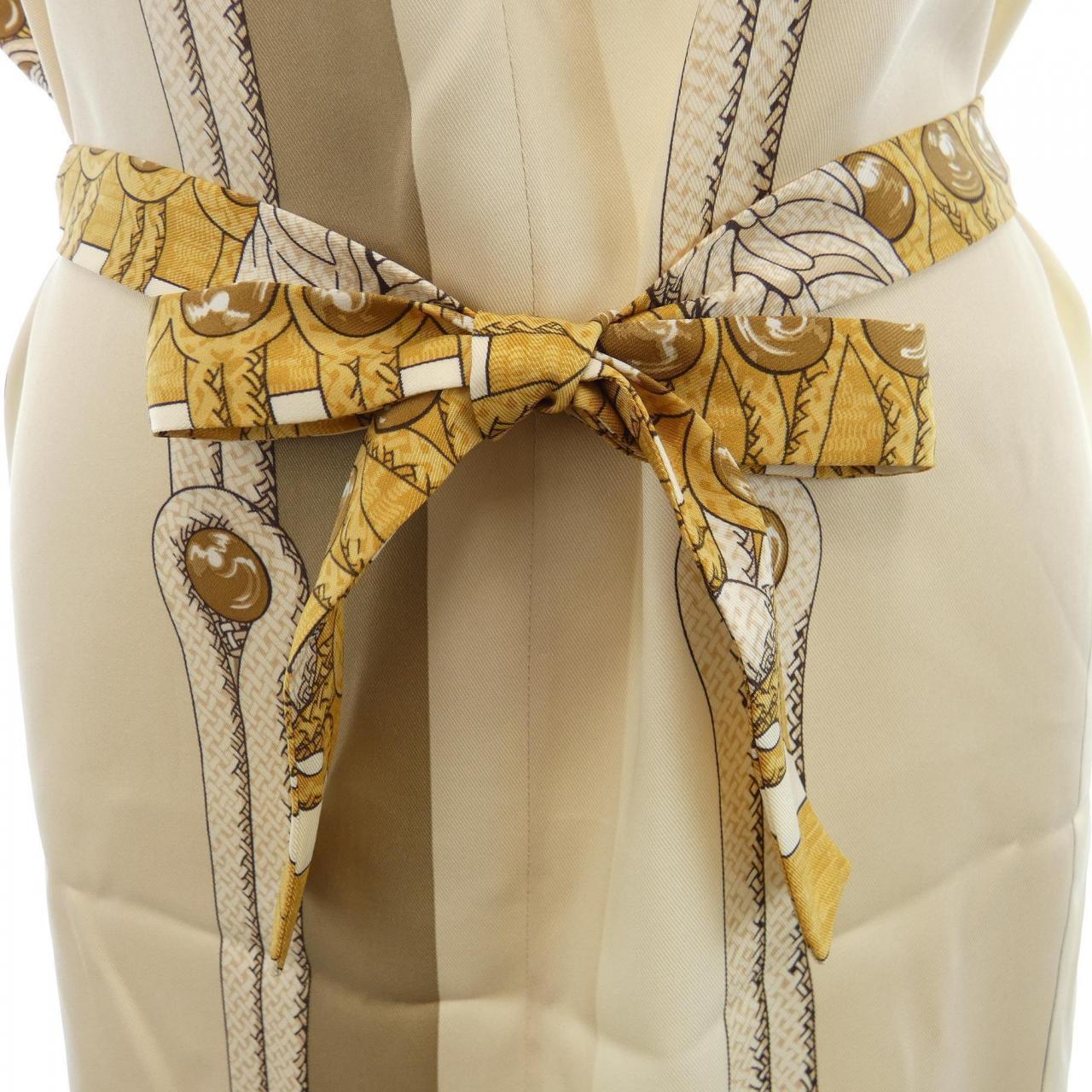 エルメス HERMES *06-7600 ツイルレーヌ ワンピース