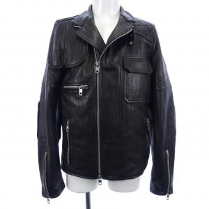 ディーゼルブラックゴールド DIESEL BLACK GOLD レザーライダースジャケット