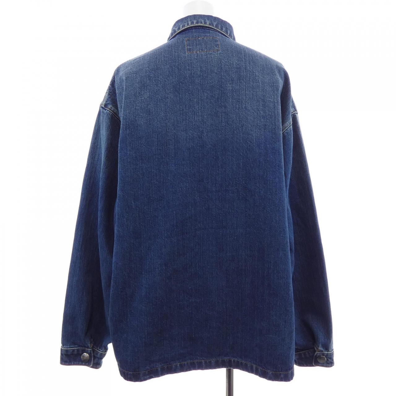 プラダ PRADA トライアングルロゴ GEC066 S212 14EF デニムジャケット