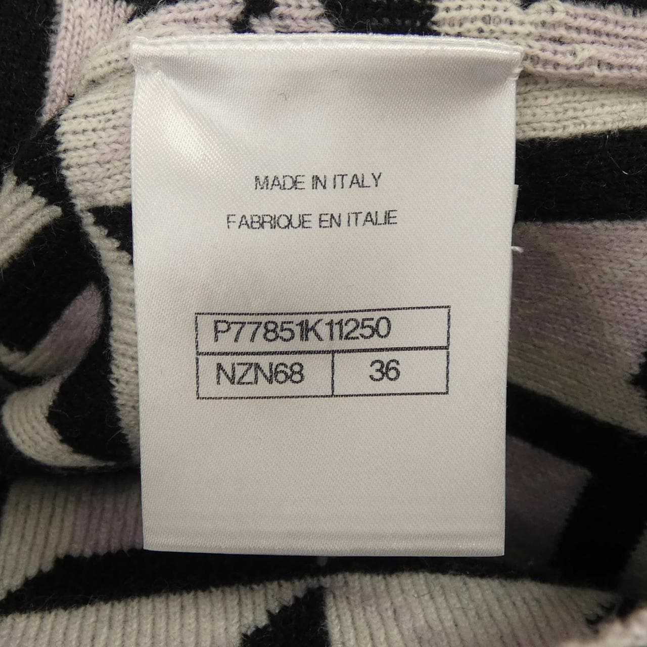 シャネル CHANEL P77851K11250 ノーカラージャケット