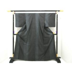 【未使用品】紬　結城紬　本場結城紬　１００山　証紙付