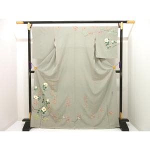 訪問着　百貫華峰　上り藤【本加賀友禅】