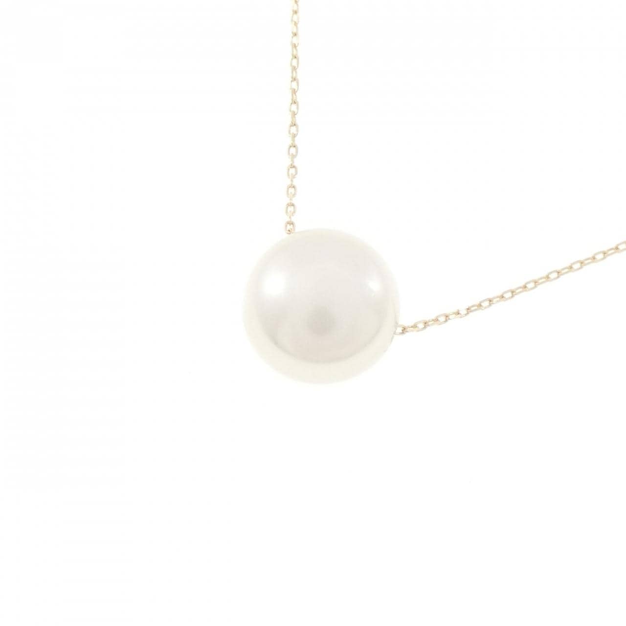 K10YG 淡水パール ネックレス