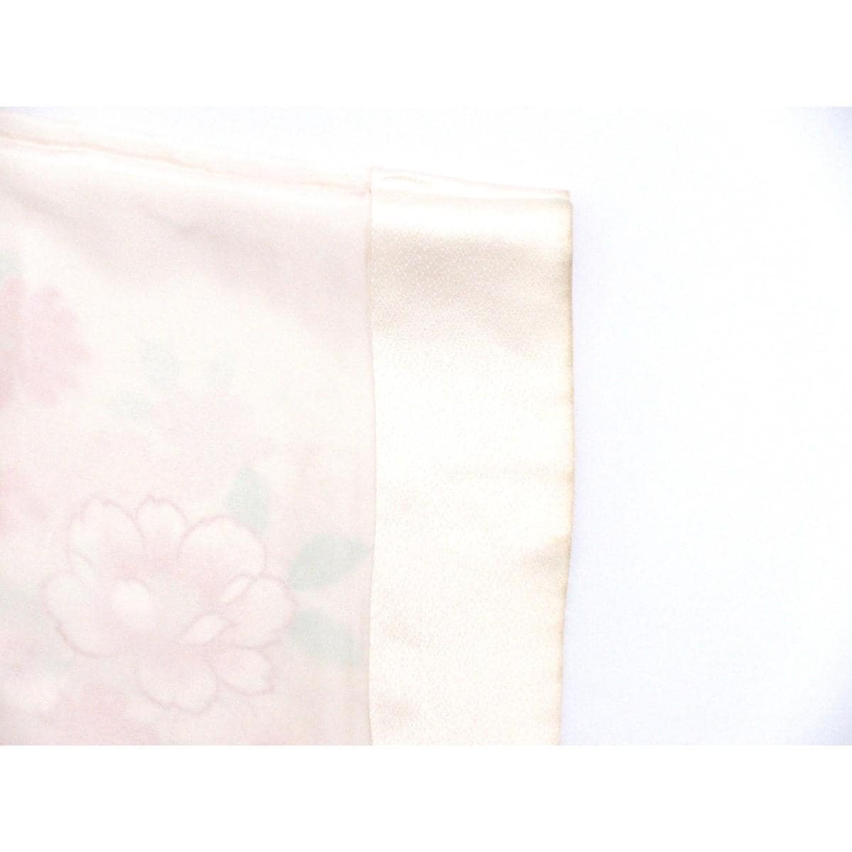 振袖　友禅金彩加工　刺繍入りボカシ染